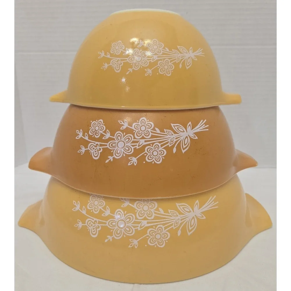Pyrex butterfly gold
